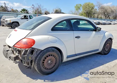 2013 Volkswagen Beetle из США, поврежденный, VIN 3VWFP7AT9DM644717